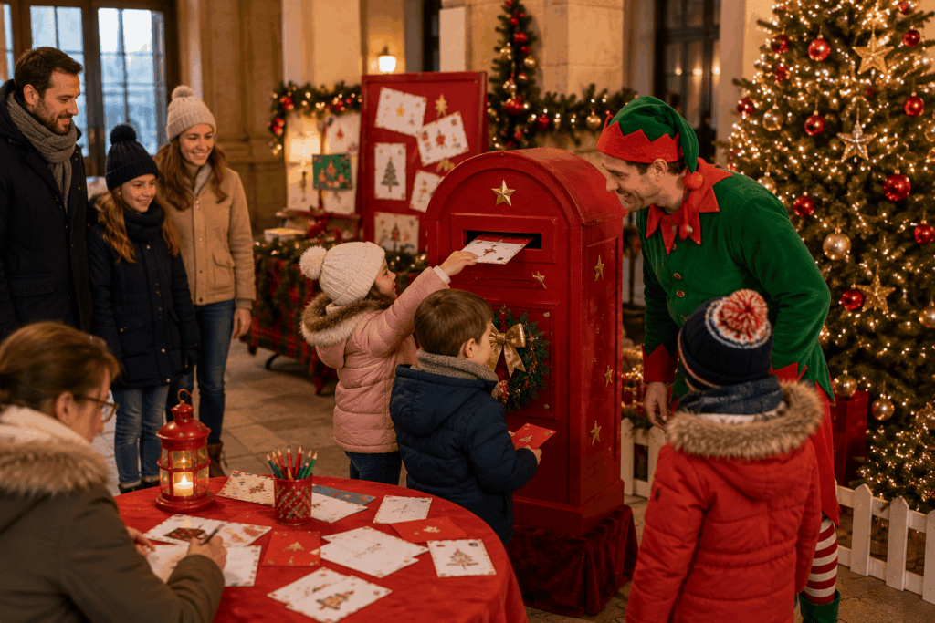 Animation lettre au Père Noël dans un lieu public décoré pour Noël (1).png