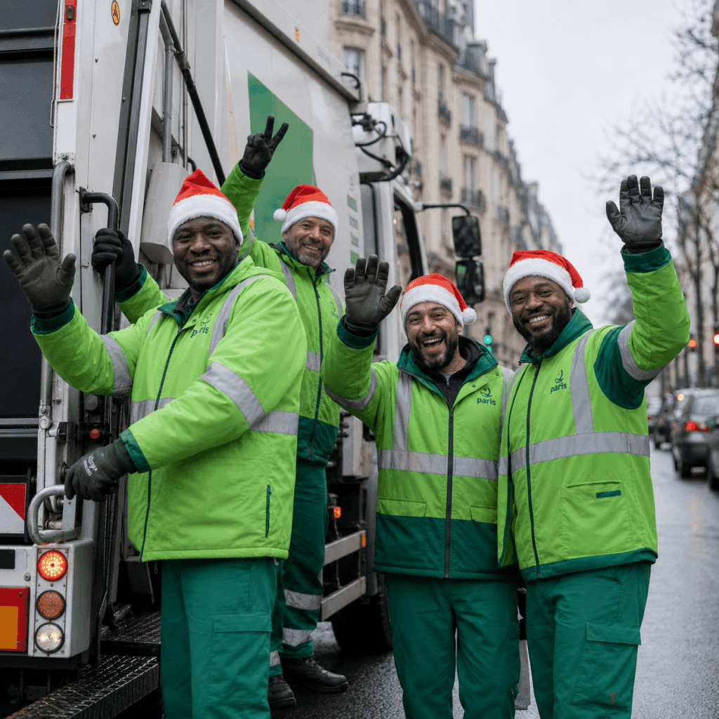 Un simple bonnet de Noël suffit parfois à transformer une équipe du quotidien en joli moment de fête : sourire, proximité et esprit collectif au rendez-vous.