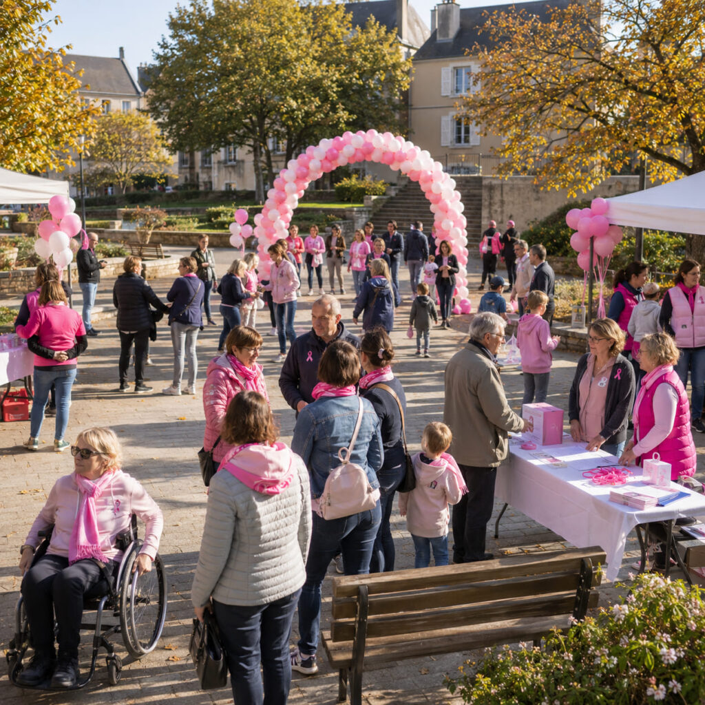 Exemple concret : une marche communale suivie d’un village solidaire