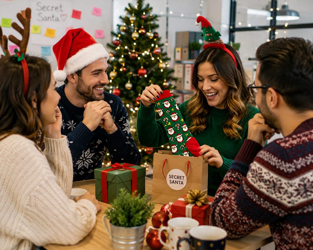 La chaussette fantaisie est devenue un véritable détail de style, particulièrement facile à assumer pendant les fêtes.